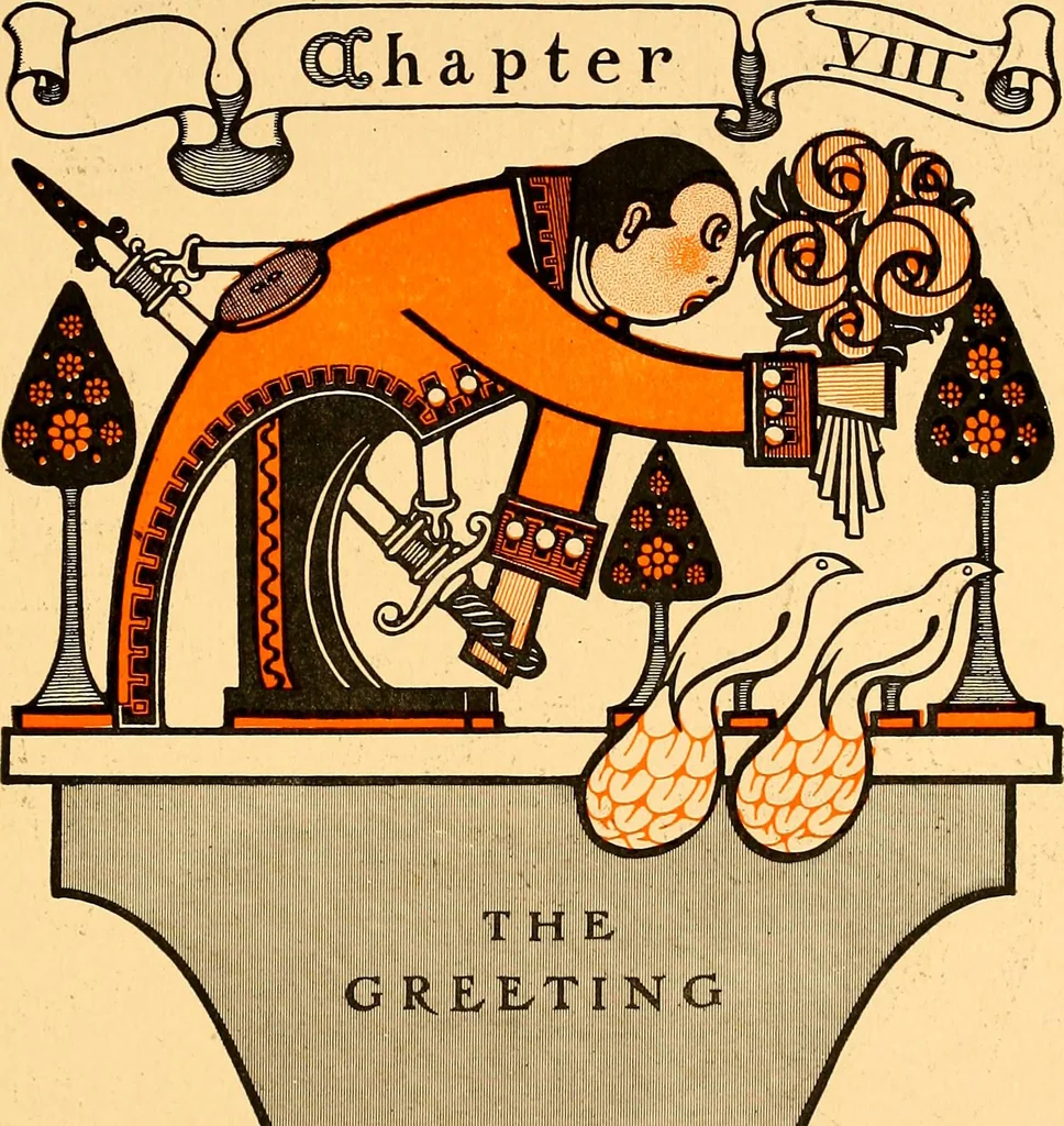 An illustration from Peter Poodle,: toy maker to the king, 1906, leaf 64