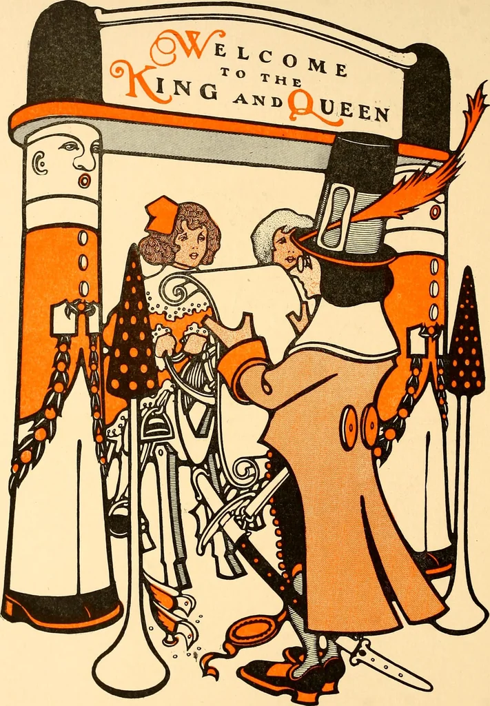 An illustration from Peter Poodle,: toy maker to the king, 1906, leaf 75