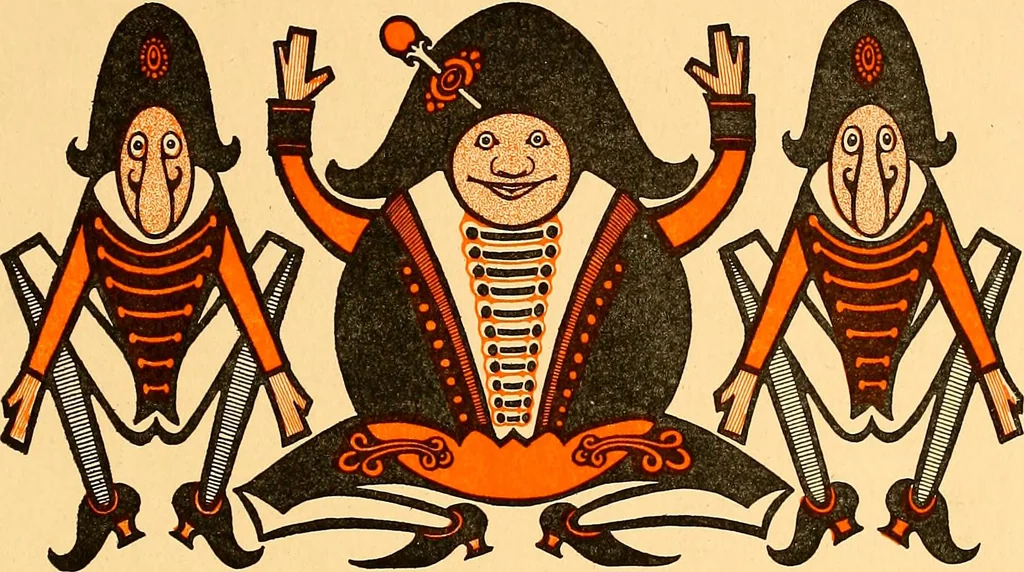 An illustration from Peter Poodle,: toy maker to the king, 1906, leaf 76