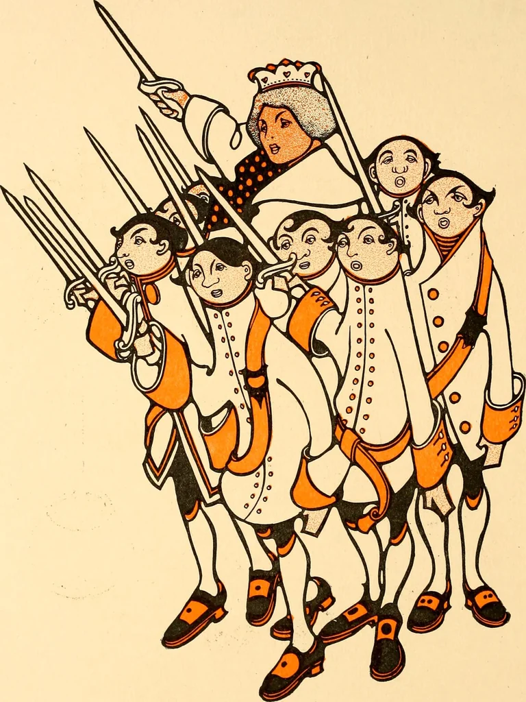 An illustration from Peter Poodle,: toy maker to the king, 1906, leaf 99