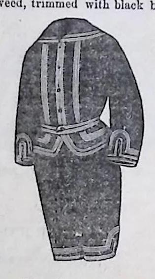 An illustration from Peterson's Ladies National Magazine May 1875, 1875, leaf 58