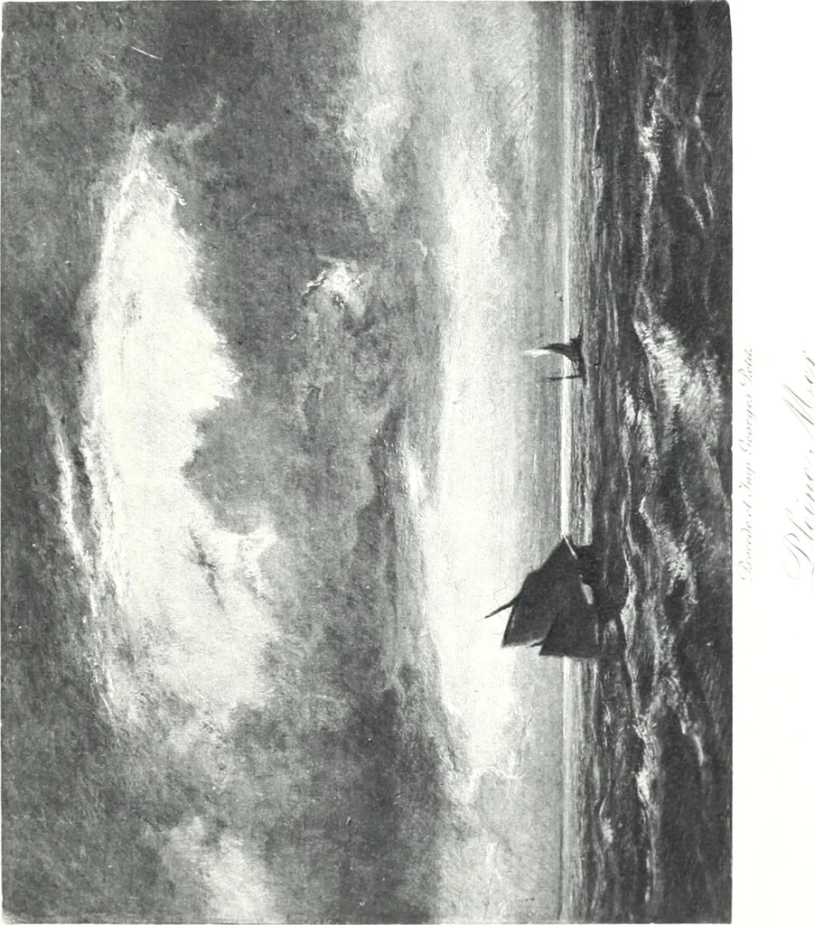 An illustration from Catalogue des tableaux modernes & anciens, objets d'art & de curiosité composant la collection de M. G-- : et dont la vente aura lieu par suite deo son décès Galerie Georges Petit ... les samedi 14, lundi 16 et mardi 17 mai 1898 ... : commissaire-priseur Me Paul Chevallier ..., experts: pour les tableaux modernes M. Georges Petit ... MM. Allard & Noel ...; pour les tableaux anciens MM. Féral père & fils ...; pour les objets d'art, MM. Mannheim .., 1898, leaf 60