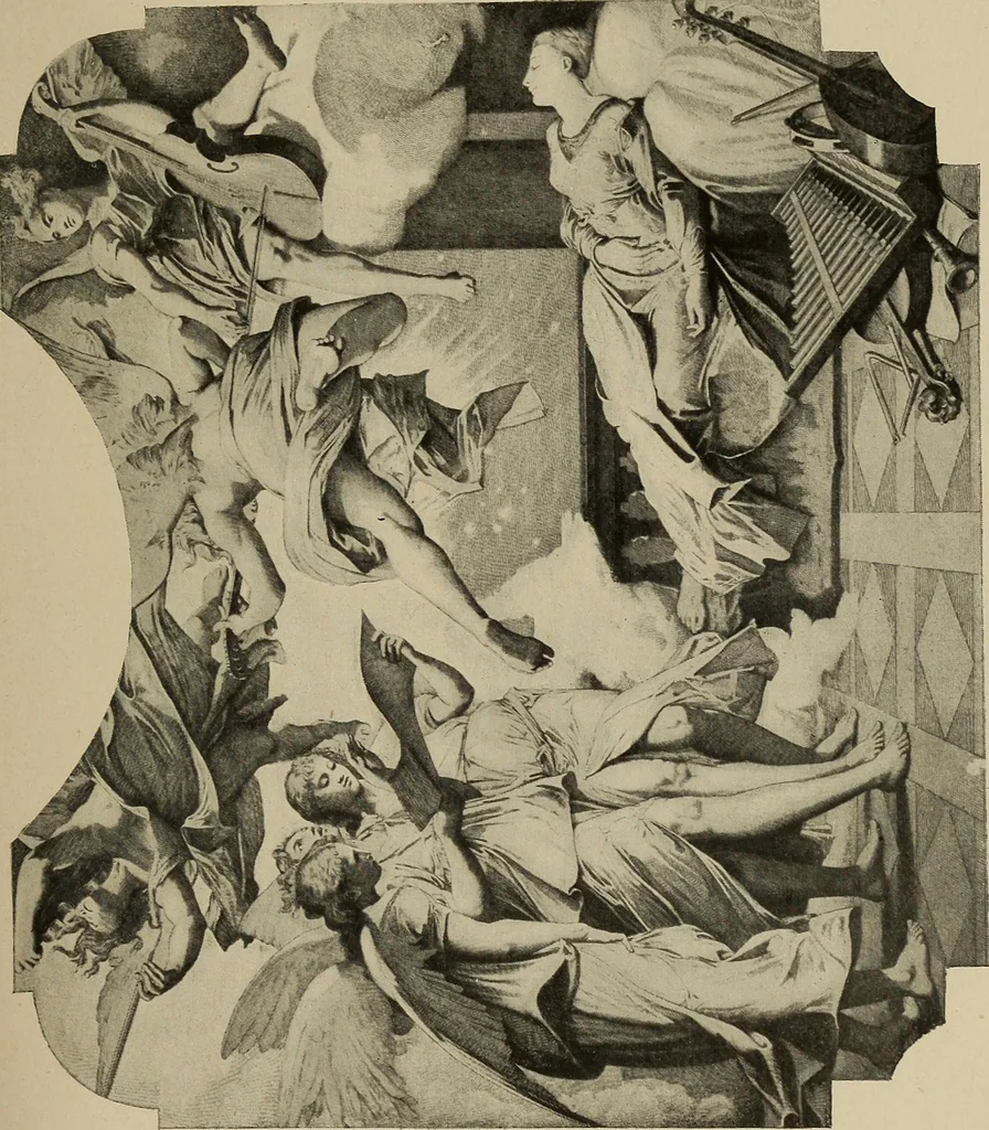 An illustration from Petit inventaire illustré de la Chalcographie du Musée national du Louvre, 1900, leaf 102