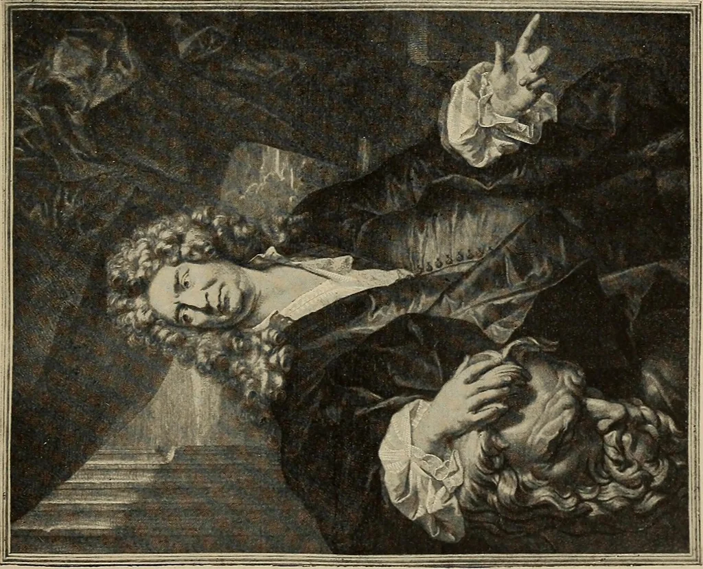 An illustration from Petit inventaire illustré de la Chalcographie du Musée national du Louvre, 1900, leaf 112