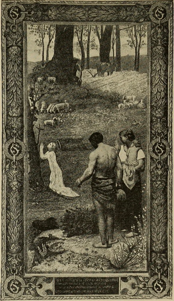 An illustration from Petit inventaire illustré de la Chalcographie du Musée national du Louvre, 1900, leaf 62