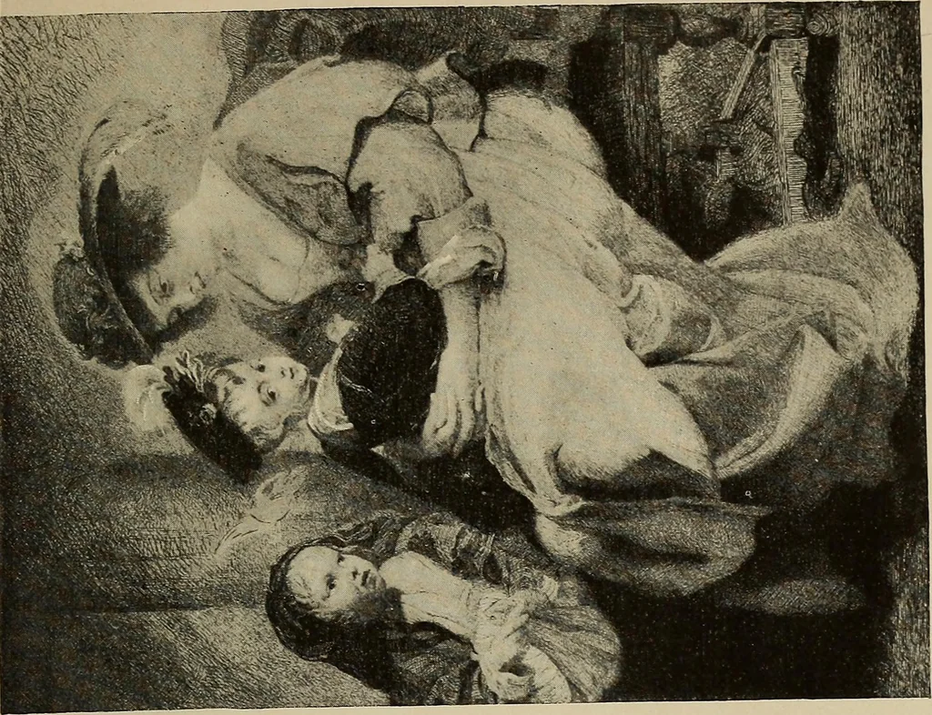 An illustration from Petit inventaire illustré de la Chalcographie du Musée national du Louvre, 1900, leaf 88