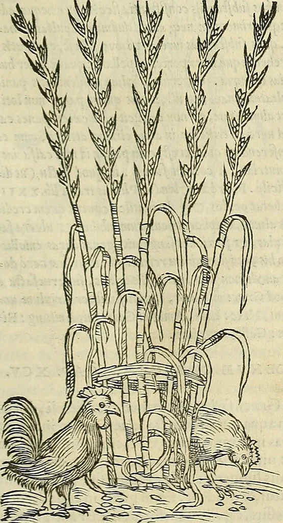 An illustration from Petri Andreae Matthioli Senensis serenissimi Principis Ferdinandi Archiducis Austriae & c., Medici, Commentarii secundo aucti : in libros sex Pedacii Dioscoridis Anazarbei de medica materia. Adiectis quàm plurimis plantarum, & animalium imaginibus quae in priore editione non habentur, eodem authore : his accessit eiusdem apologia adversus Amathum Lusitanum cum censura in eiusdem enarrationes, 1558, leaf 360
