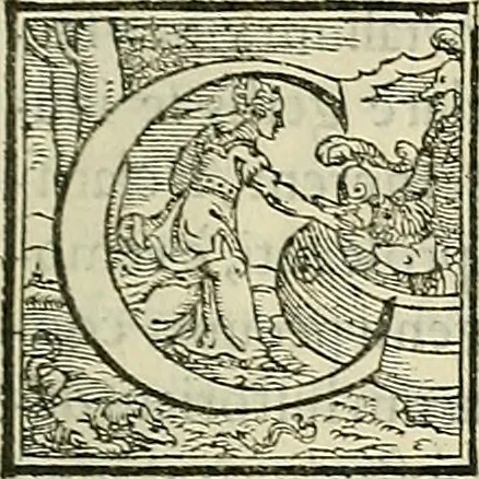An illustration from Petri Andreae Matthioli Senensis serenissimi Principis Ferdinandi Archiducis Austriae & c., Medici, Commentarii secundo aucti : in libros sex Pedacii Dioscoridis Anazarbei de medica materia. Adiectis quàm plurimis plantarum, & animalium imaginibus quae in priore editione non habentur, eodem authore : his accessit eiusdem apologia adversus Amathum Lusitanum cum censura in eiusdem enarrationes, 1558, leaf 6