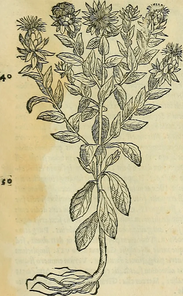 An illustration from Petri Andreae Matthioli Senensis serenissimi Principis Ferdinandi Archiducis Austriae & c., Medici, Commentarii secundo aucti : in libros sex Pedacii Dioscoridis Anazarbei de medica materia. Adiectis quàm plurimis plantarum, & animalium imaginibus quae in priore editione non habentur, eodem authore : his accessit eiusdem apologia adversus Amathum Lusitanum cum censura in eiusdem enarrationes, 1558, leaf 728