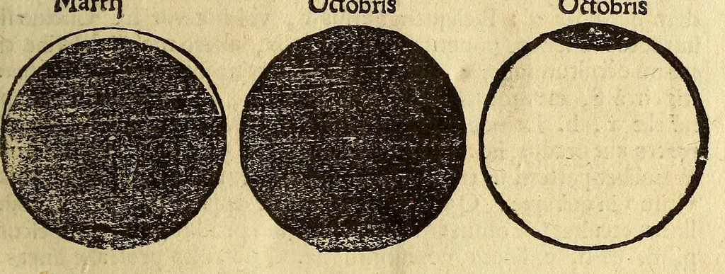 An illustration from Petri Apiani Cosmographia,, 1539, leaf 35