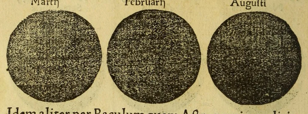 An illustration from Petri Apiani Cosmographia,, 1540, leaf 36