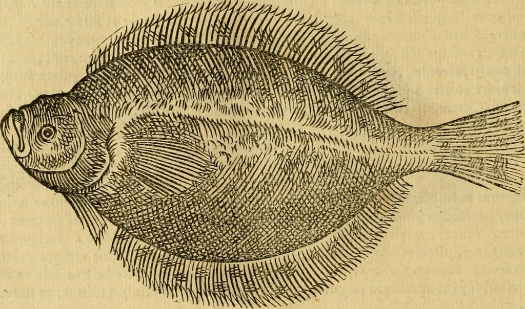 An illustration from Petri Bellonii Cenomani De aquatilibus, libri duo cum [epsilon, iota] conibus ad viuam ipsorum effigiem, quoad eius fieri potuit, expressis .., 1553, leaf 181