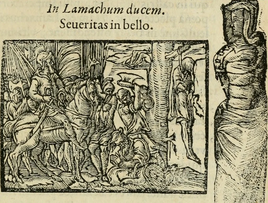 An illustration from Petri Costalii Pegma : cum narrationibus philosophicis, 1555, leaf 104