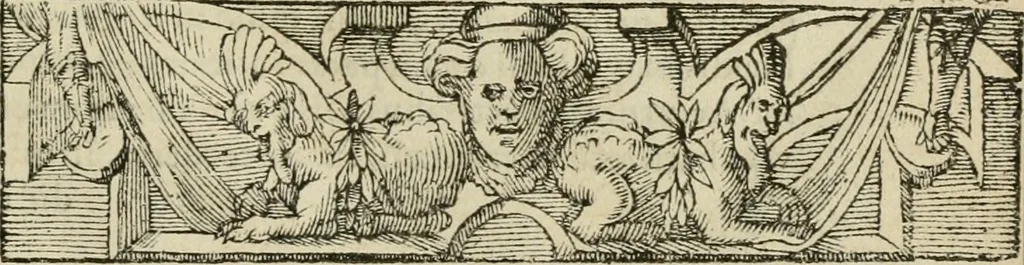 An illustration from Petri Costalii Pegma : cum narrationibus philosophicis, 1555, leaf 12