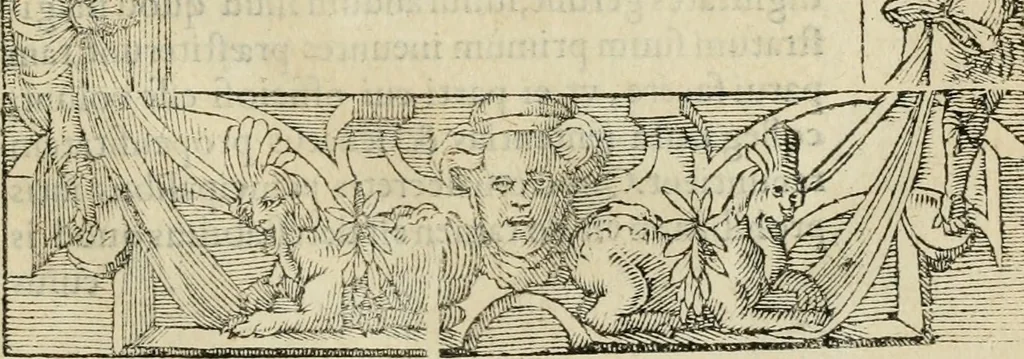 An illustration from Petri Costalii Pegma : cum narrationibus philosophicis, 1555, leaf 130