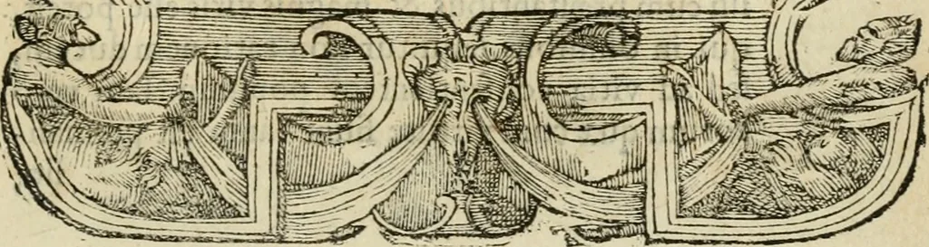 An illustration from Petri Costalii Pegma : cum narrationibus philosophicis, 1555, leaf 156