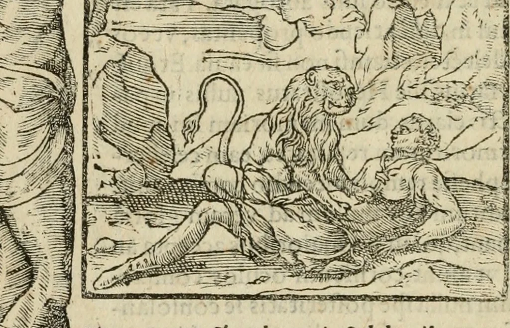 An illustration from Petri Costalii Pegma : cum narrationibus philosophicis, 1555, leaf 159