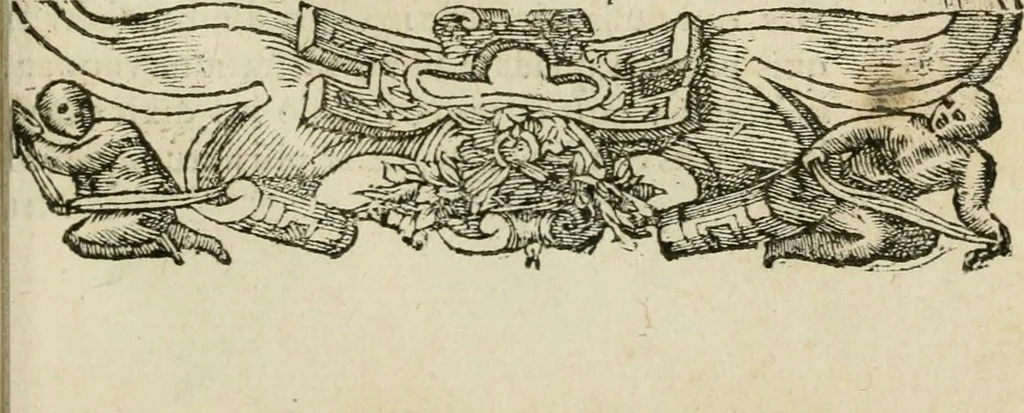 An illustration from Petri Costalii Pegma : cum narrationibus philosophicis, 1555, leaf 16