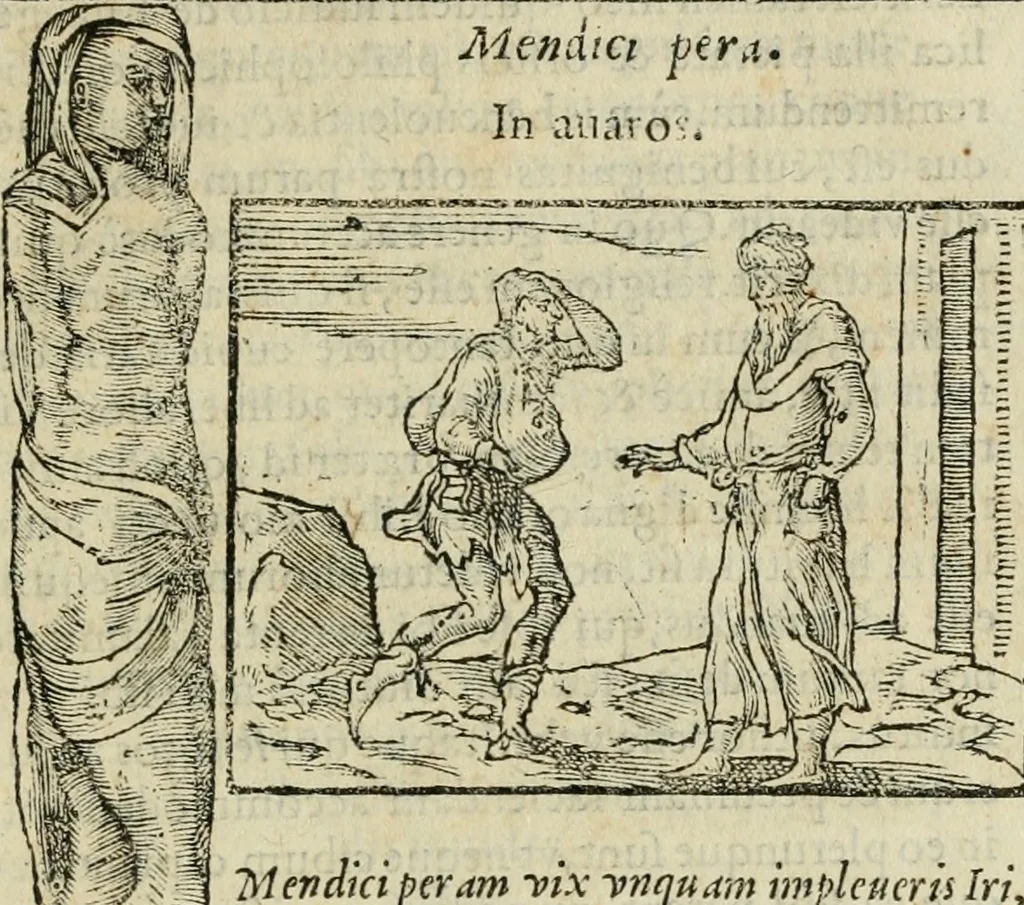 An illustration from Petri Costalii Pegma : cum narrationibus philosophicis, 1555, leaf 172