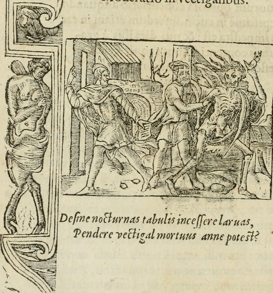 An illustration from Petri Costalii Pegma : cum narrationibus philosophicis, 1555, leaf 189