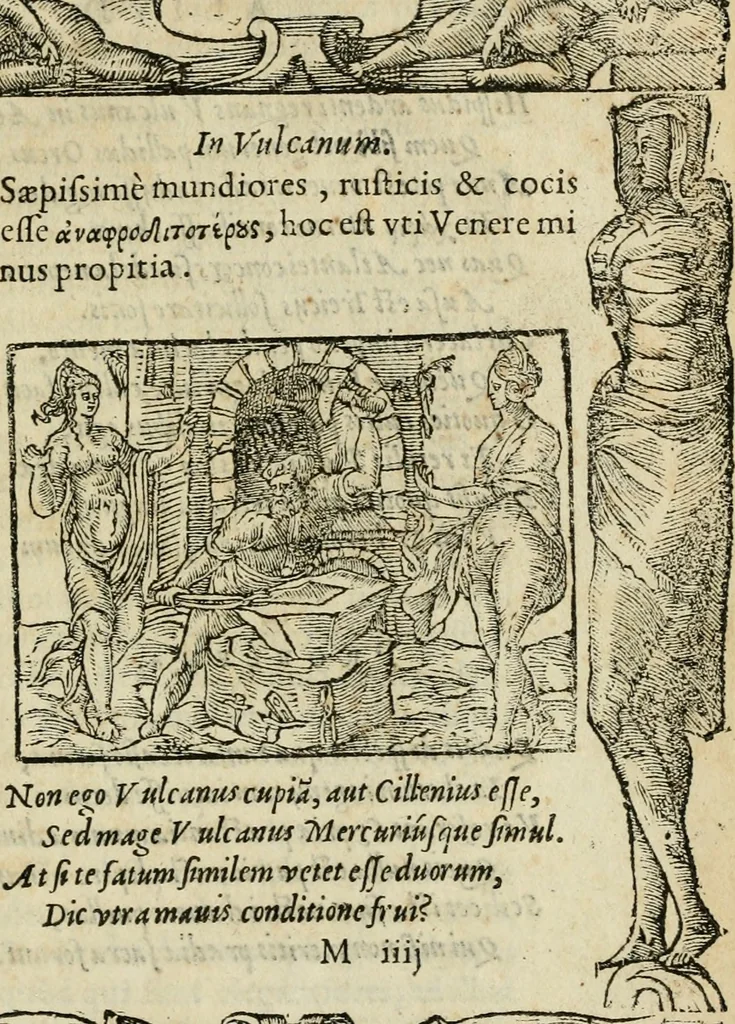 An illustration from Petri Costalii Pegma : cum narrationibus philosophicis, 1555, leaf 204