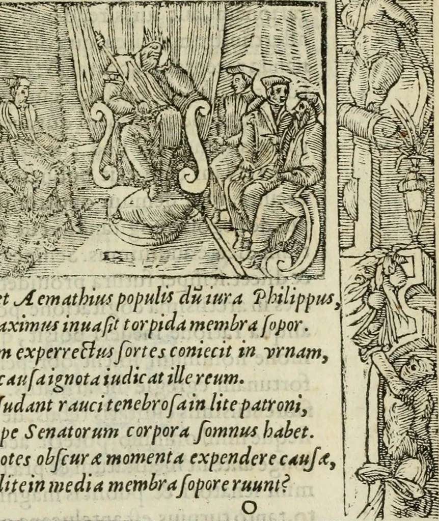 An illustration from Petri Costalii Pegma : cum narrationibus philosophicis, 1555, leaf 230
