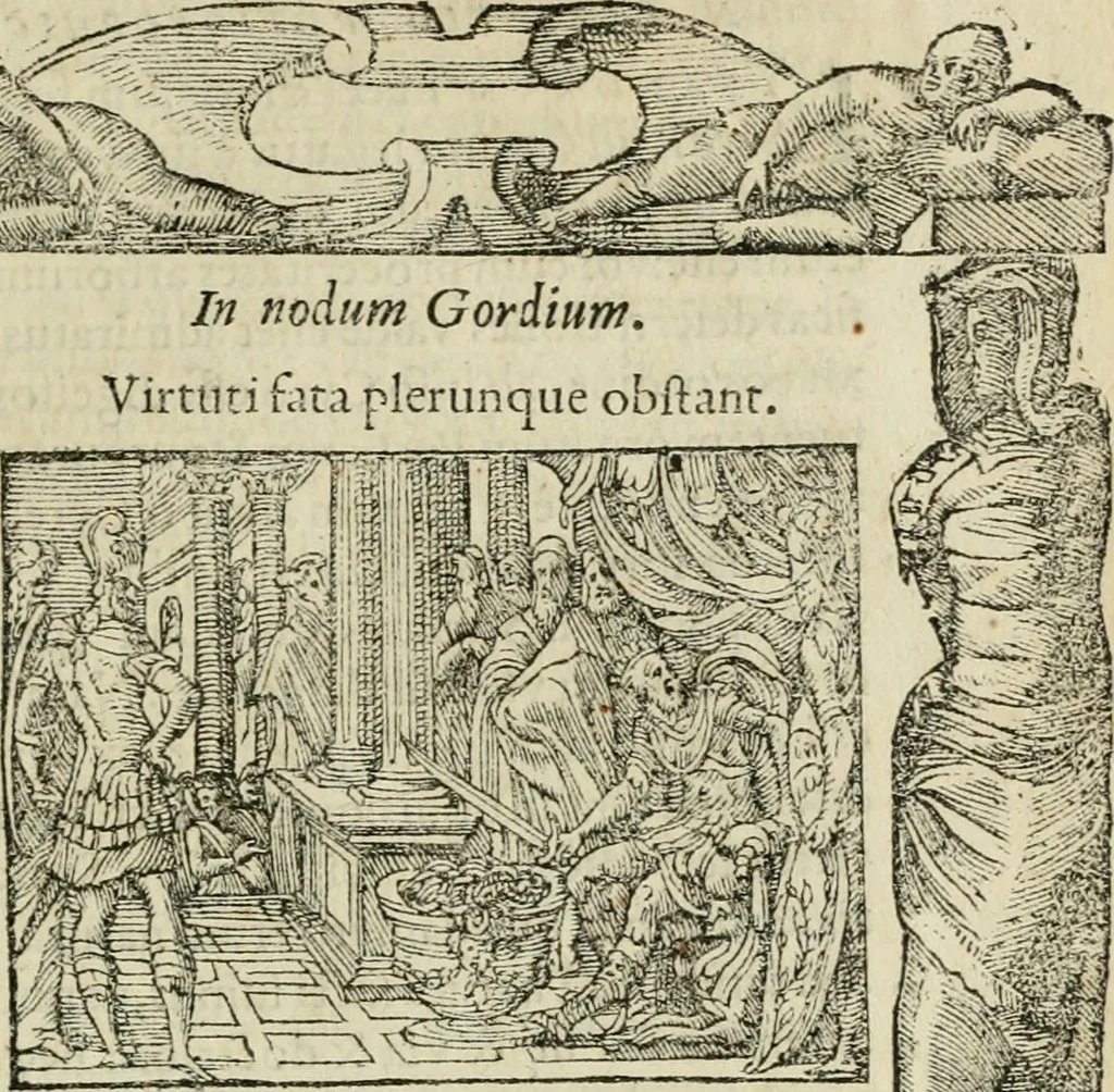 An illustration from Petri Costalii Pegma : cum narrationibus philosophicis, 1555, leaf 240
