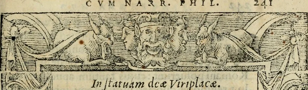 An illustration from Petri Costalii Pegma : cum narrationibus philosophicis, 1555, leaf 262