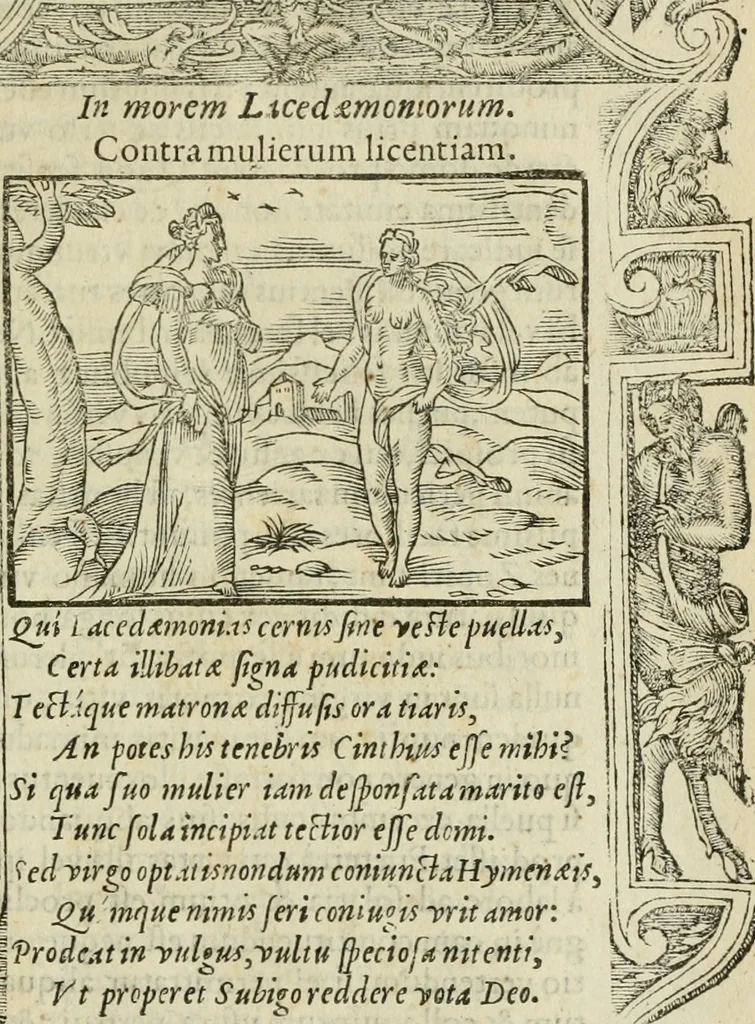 An illustration from Petri Costalii Pegma : cum narrationibus philosophicis, 1555, leaf 280