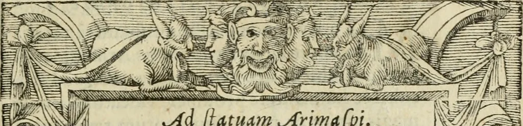 An illustration from Petri Costalii Pegma : cum narrationibus philosophicis, 1555, leaf 284