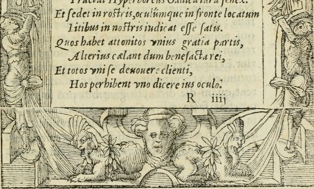 An illustration from Petri Costalii Pegma : cum narrationibus philosophicis, 1555, leaf 284
