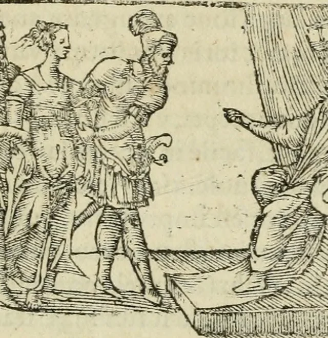 An illustration from Petri Costalii Pegma : cum narrationibus philosophicis, 1555, leaf 292