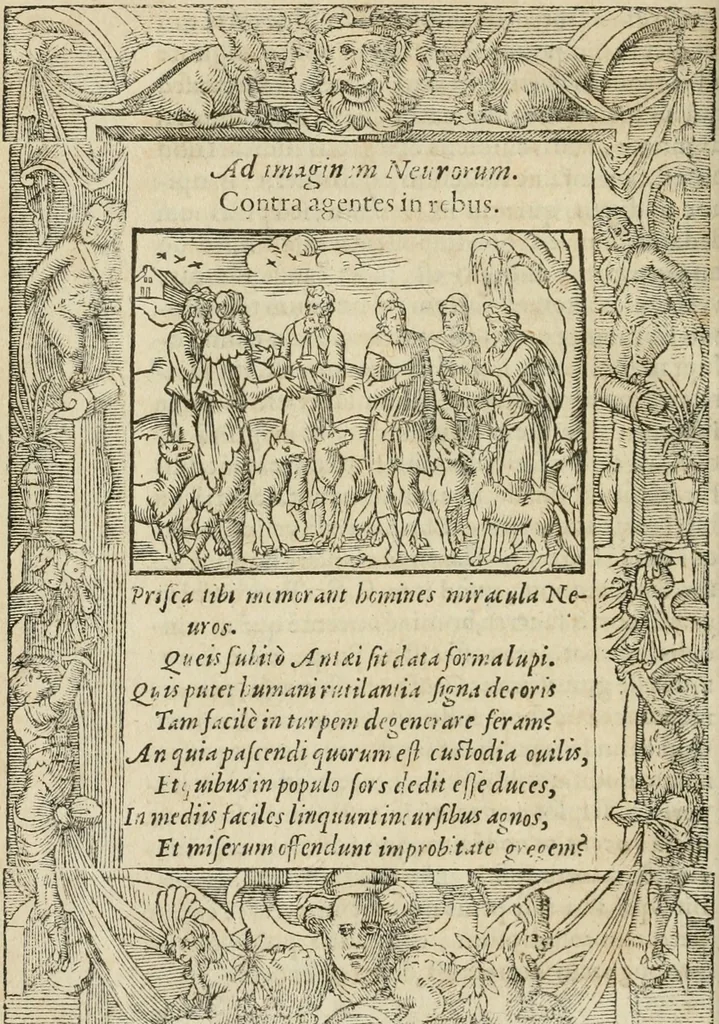 An illustration from Petri Costalii Pegma : cum narrationibus philosophicis, 1555, leaf 295