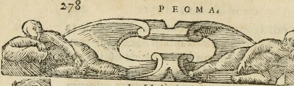An illustration from Petri Costalii Pegma : cum narrationibus philosophicis, 1555, leaf 299