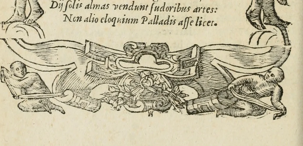 An illustration from Petri Costalii Pegma : cum narrationibus philosophicis, 1555, leaf 299