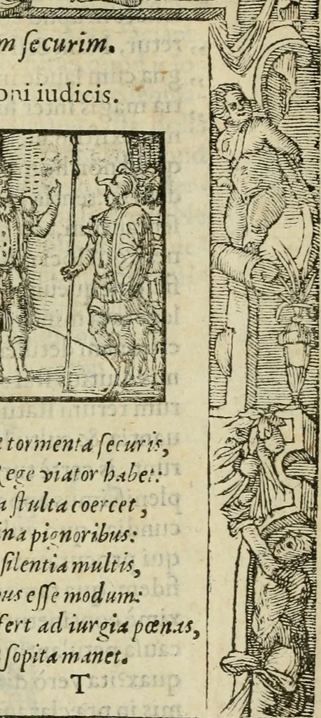 An illustration from Petri Costalii Pegma : cum narrationibus philosophicis, 1555, leaf 310