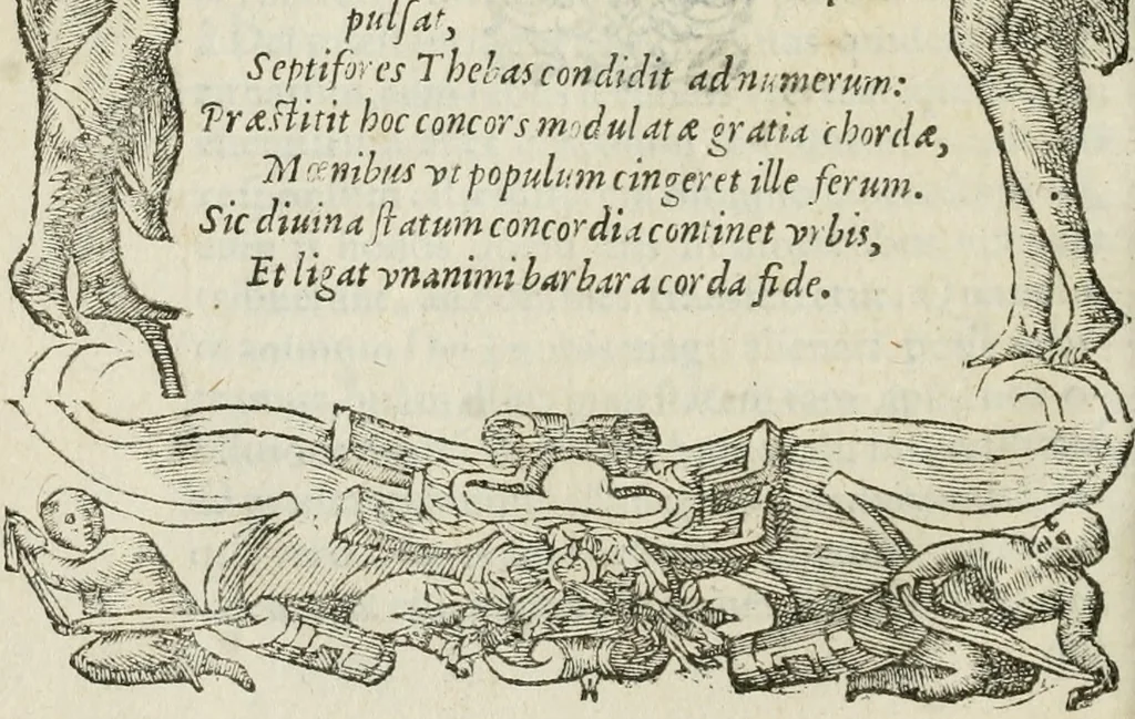 An illustration from Petri Costalii Pegma : cum narrationibus philosophicis, 1555, leaf 333