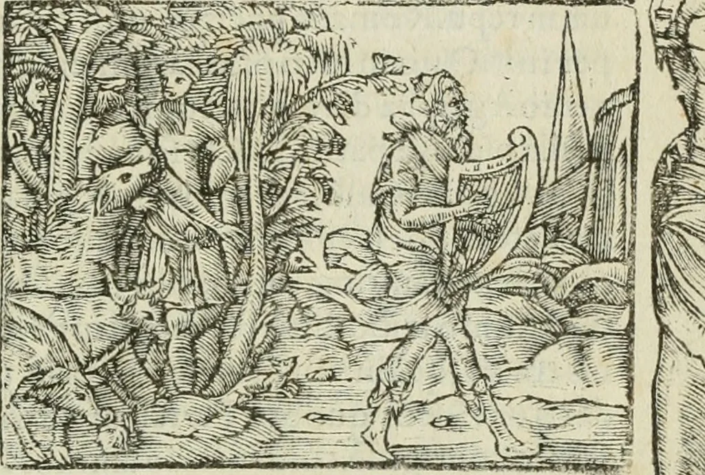 An illustration from Petri Costalii Pegma : cum narrationibus philosophicis, 1555, leaf 336