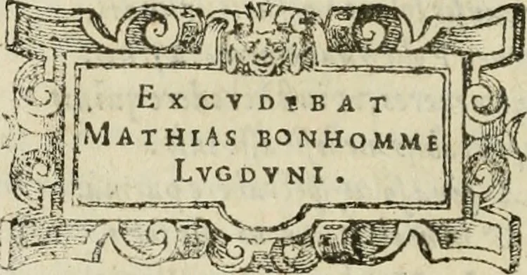 An illustration from Petri Costalii Pegma : cum narrationibus philosophicis, 1555, leaf 357