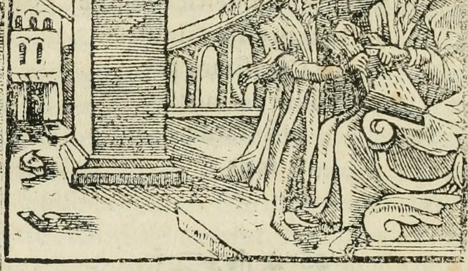 An illustration from Petri Costalii Pegma : cum narrationibus philosophicis, 1555, leaf 51