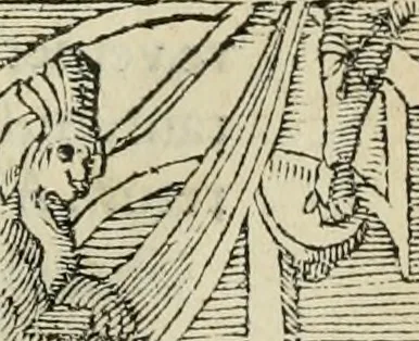 An illustration from Petri Costalii Pegma : cum narrationibus philosophicis, 1555, leaf 54