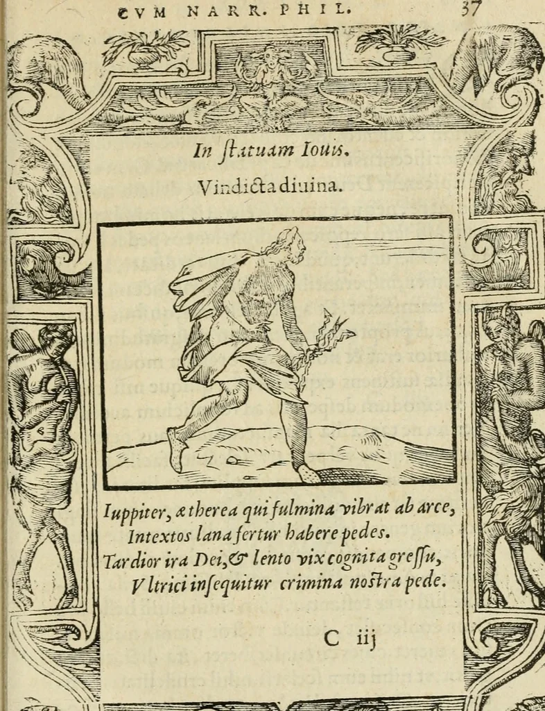 An illustration from Petri Costalii Pegma : cum narrationibus philosophicis, 1555, leaf 58