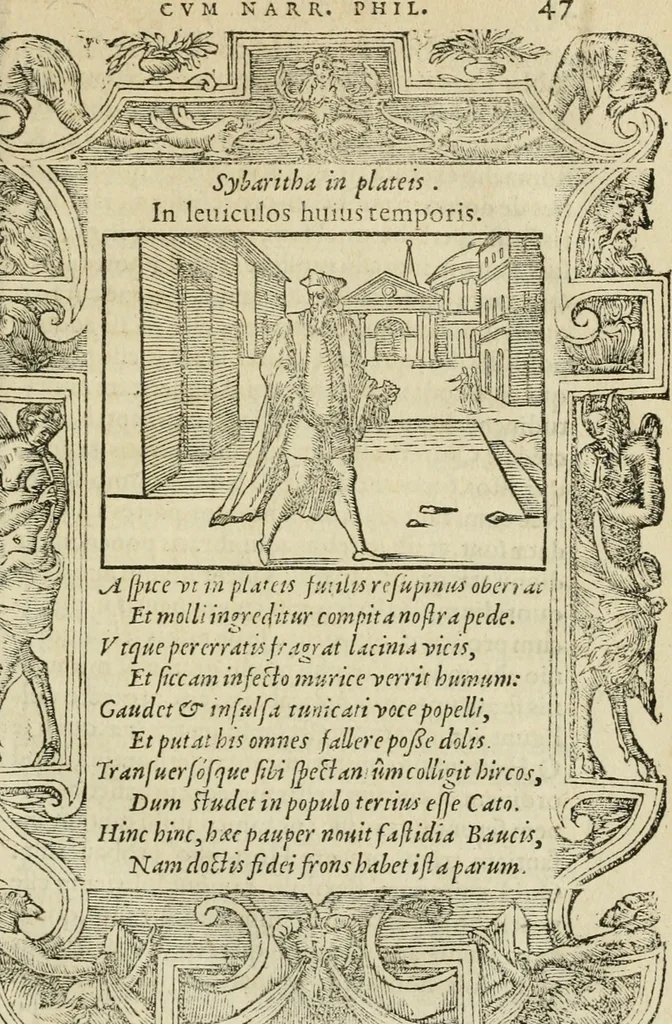 An illustration from Petri Costalii Pegma : cum narrationibus philosophicis, 1555, leaf 68