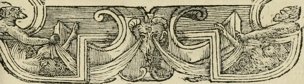 An illustration from Petri Costalii Pegma : cum narrationibus philosophicis, 1555, leaf 82