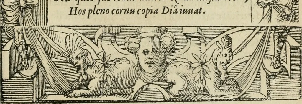 An illustration from Petri Costalii Pegma : cum narrationibus philosophicis, 1555, leaf 96