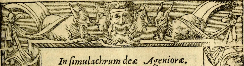 An illustration from Petri Costalij Pegma, : cum narrationibus philosophicis, 1555, leaf 130