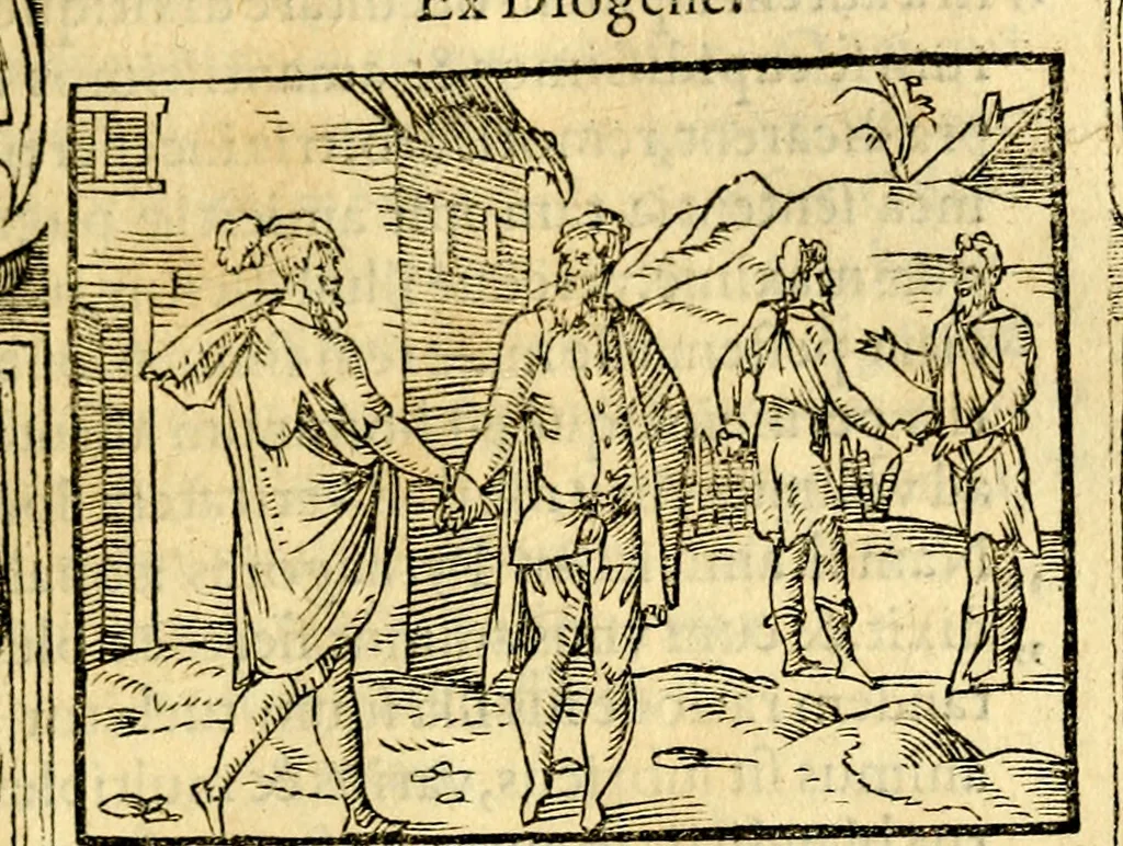 An illustration from Petri Costalij Pegma, : cum narrationibus philosophicis, 1555, leaf 140