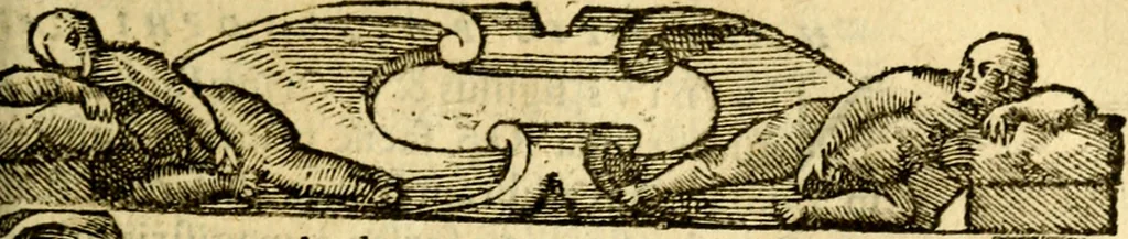An illustration from Petri Costalij Pegma, : cum narrationibus philosophicis, 1555, leaf 16