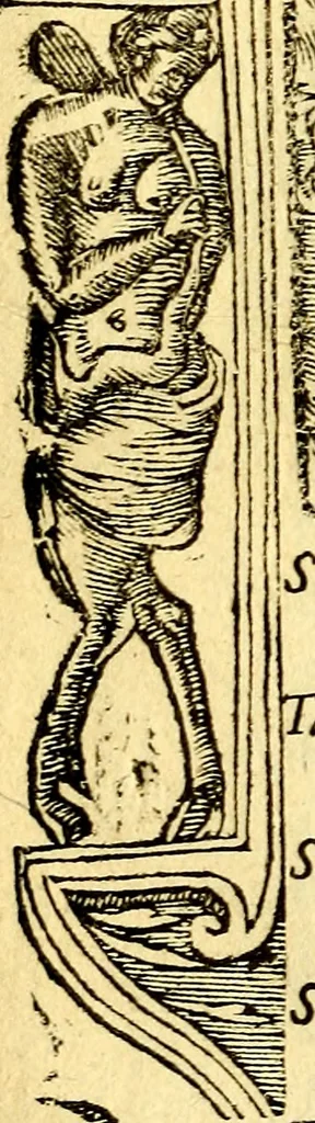 An illustration from Petri Costalij Pegma, : cum narrationibus philosophicis, 1555, leaf 175