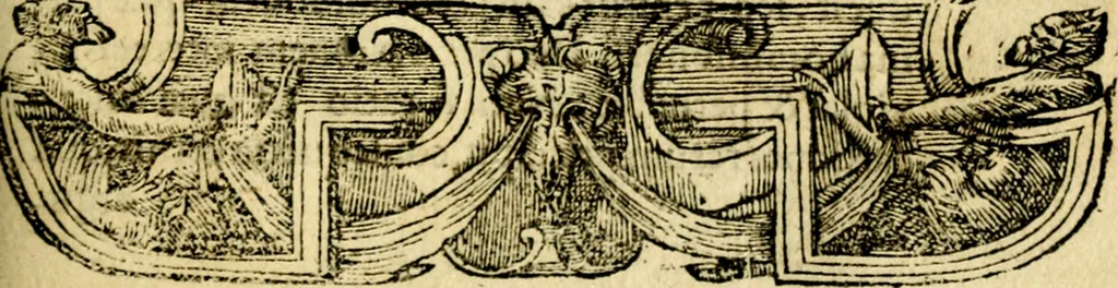 An illustration from Petri Costalij Pegma, : cum narrationibus philosophicis, 1555, leaf 178